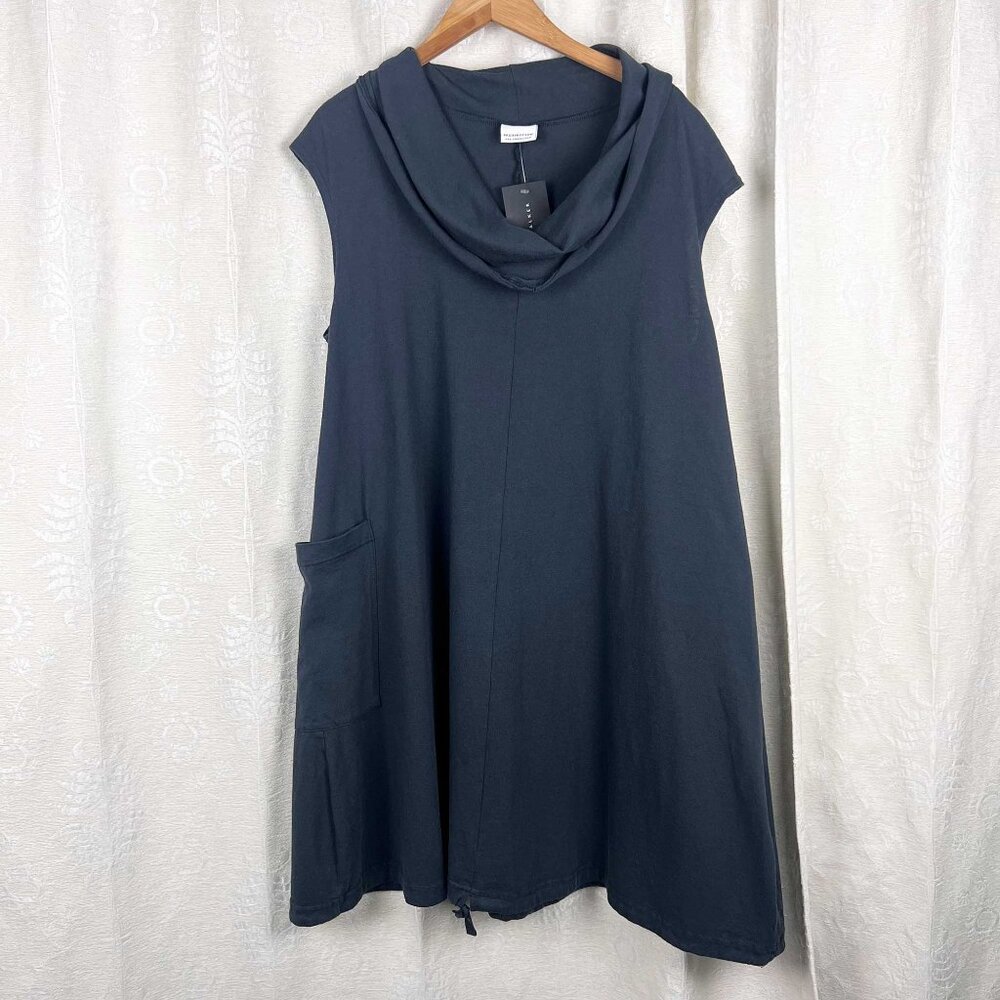 Bryn Walker Oden Tunic Pacific Cotton Nebulosa black